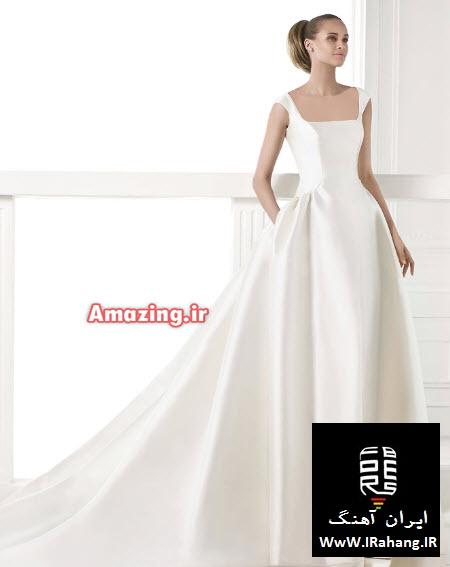 مدل لباس عروس جدید سال 95 مخصوص مراسم نامزدی پاتختی و عقدکنان 